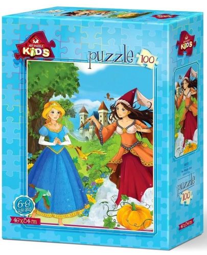 Детски пъзел Art Puzzle от 100 части - Принцеси - 1